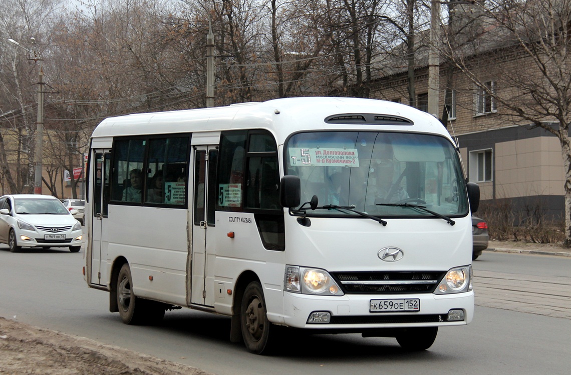 Нижегородская область, Hyundai County Kuzbass № К 659 ОЕ 152