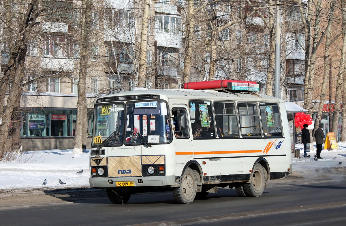 Томская область, ПАЗ-32054 № АС 009 70