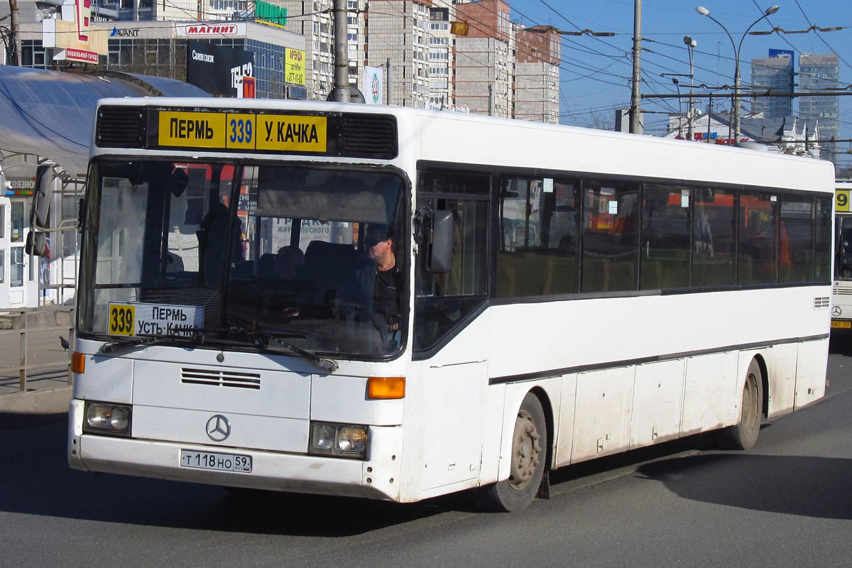 Пермский край, Mercedes-Benz O407 № Т 118 НО 59