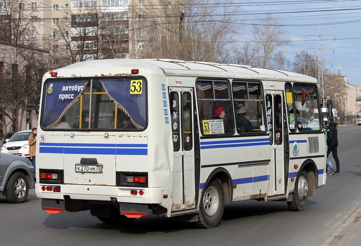 Томская область, ПАЗ-32054 № К 270 НМ 70