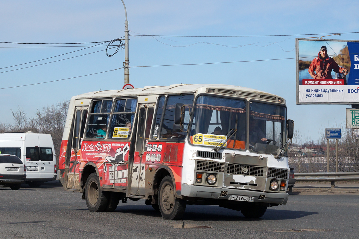 Архангельская область, ПАЗ-32054 № М 219 НО 29