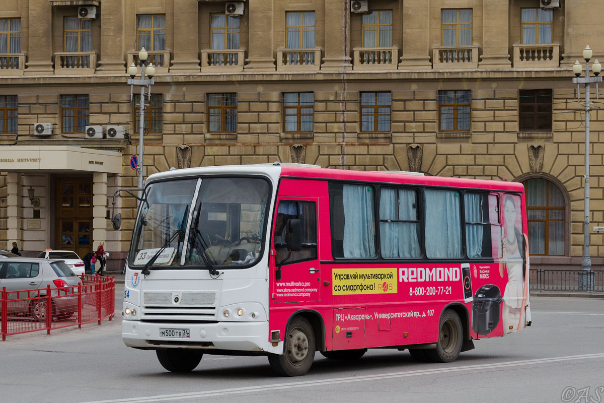 Волгоградская область, ПАЗ-320402-03 № 7254