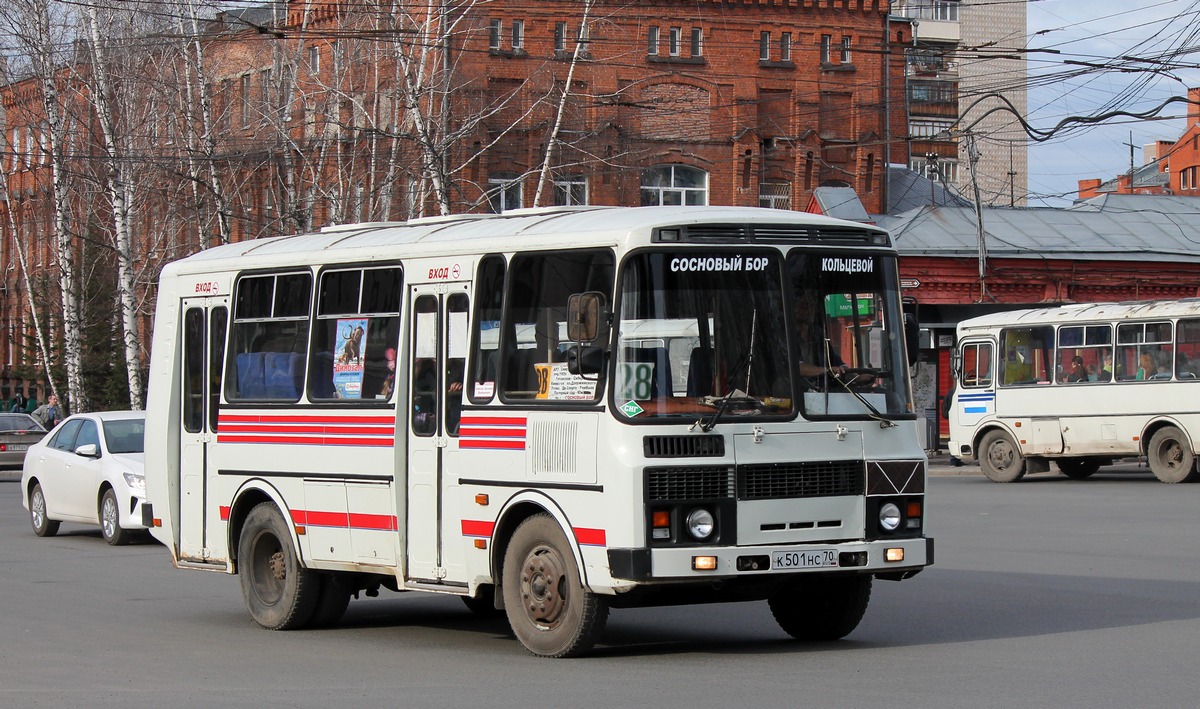 Томская область, ПАЗ-32054 № К 501 НС 70