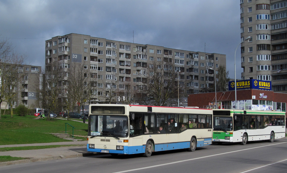 Литва, Mercedes-Benz O405N2 № 9306