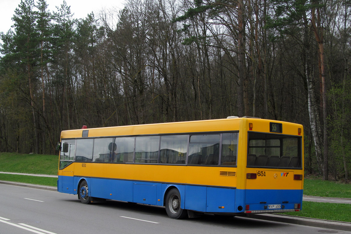 Литва, Mercedes-Benz O405 № 651