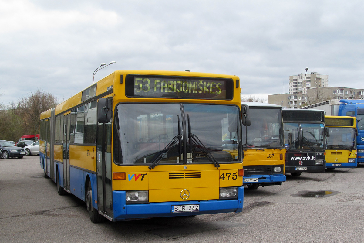 Литва, Mercedes-Benz O405G № 475