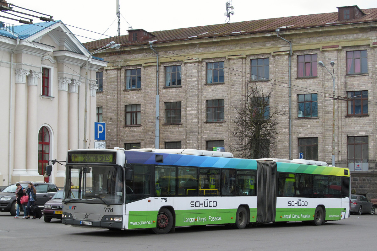 Lithuania, Volvo 7700A # 778