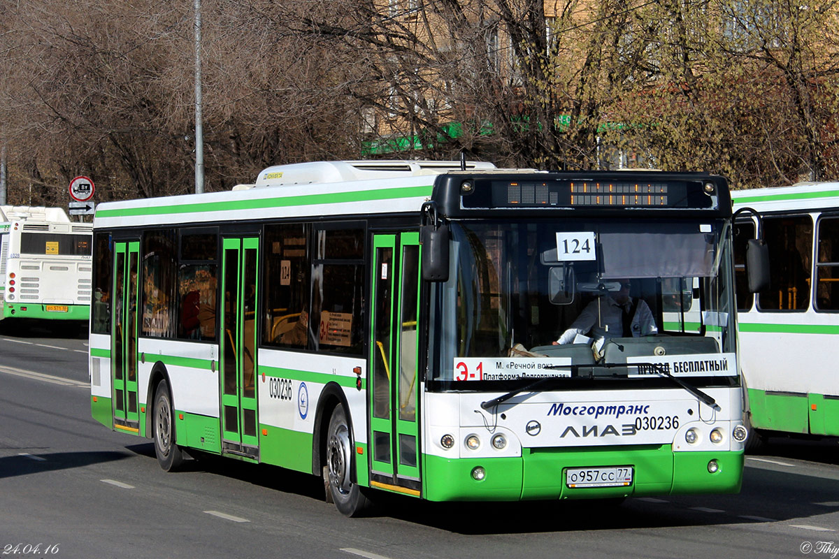 Москва, ЛиАЗ-5292.22 (2-2-2) № 030236