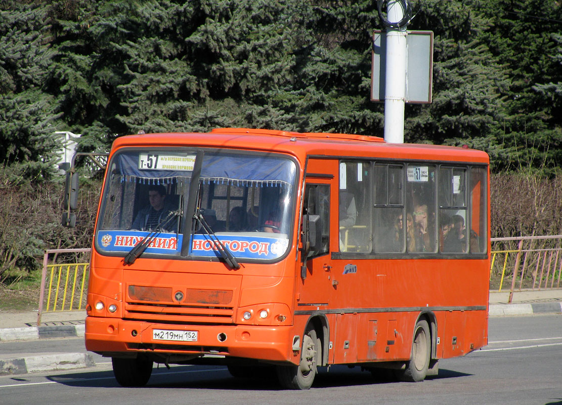 Нижегородская область, ПАЗ-320402-05 № М 219 МН 152