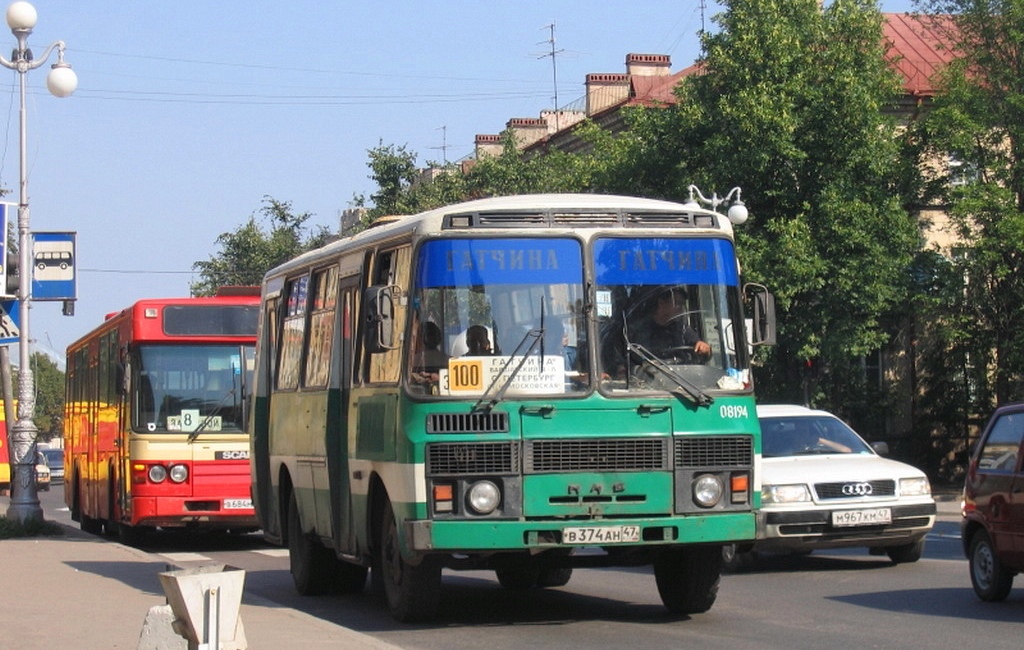 Ленинградская область, ПАЗ-32051 № 08194