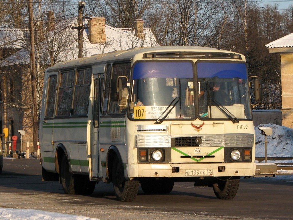 Ленинградская область, ПАЗ-3205-110 № 08192