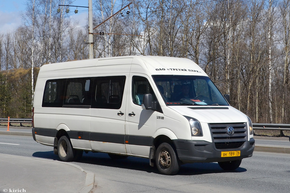 Санкт-Петербург, БТД-2219 (Volkswagen Crafter) № ВК 189 78