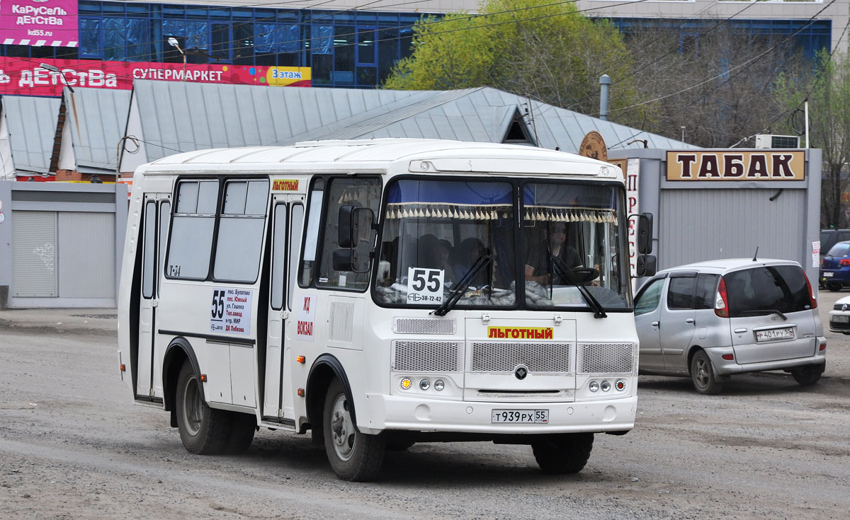 Омская область, ПАЗ-32054 № 3022