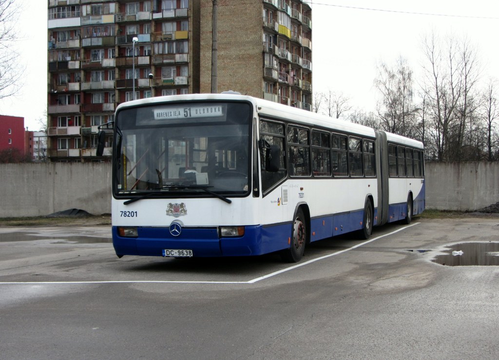 Латвия, Mercedes-Benz O345G № 78201