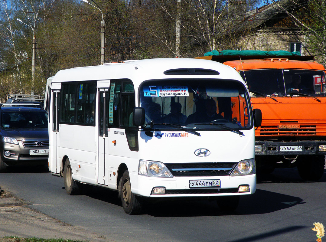 Нижегородская область, Hyundai County Kuzbass № Х 444 РМ 52