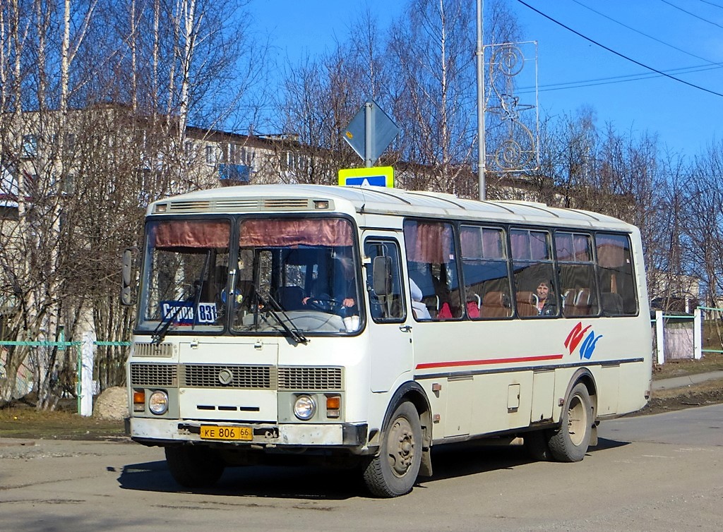 Свердловская область, ПАЗ-4234-05 № КЕ 806 66