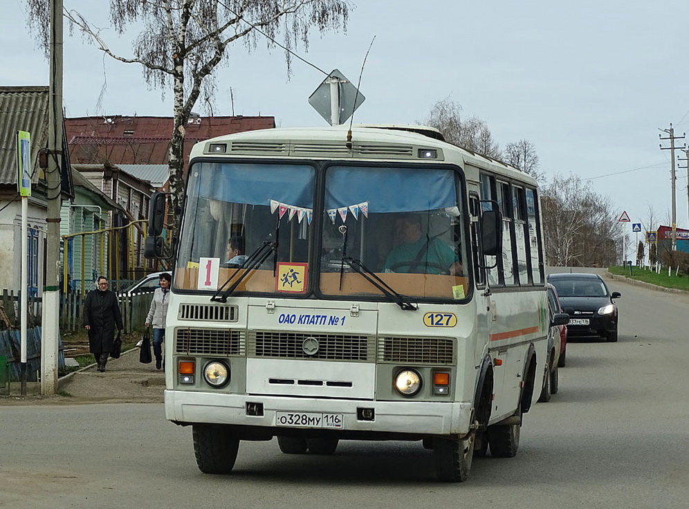 Татарстан, ПАЗ-32054 № О 328 МУ 116