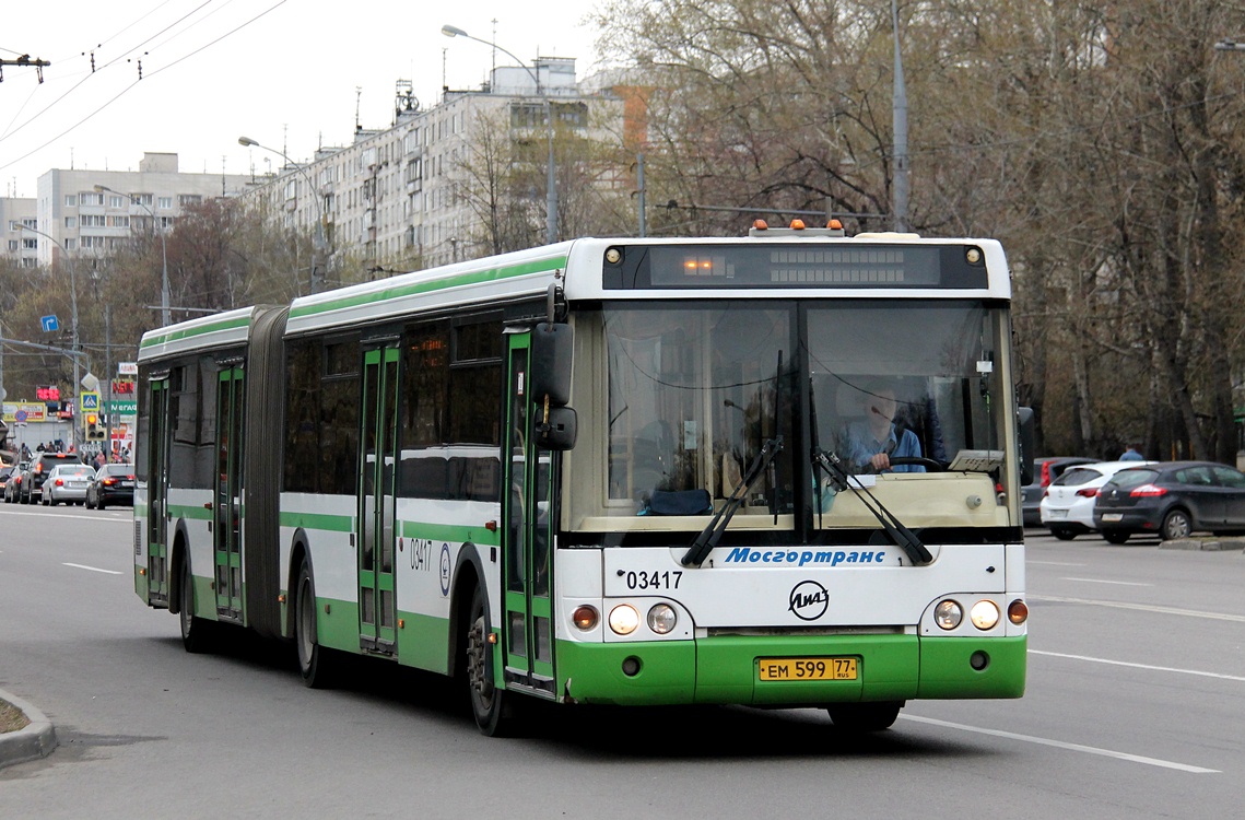 Москва, ЛиАЗ-6213.20 № 03417