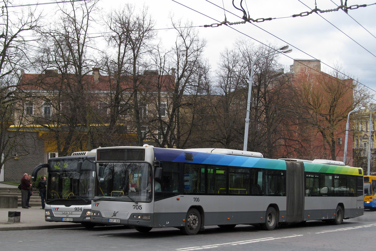 Литва, Volvo 7700A № 705