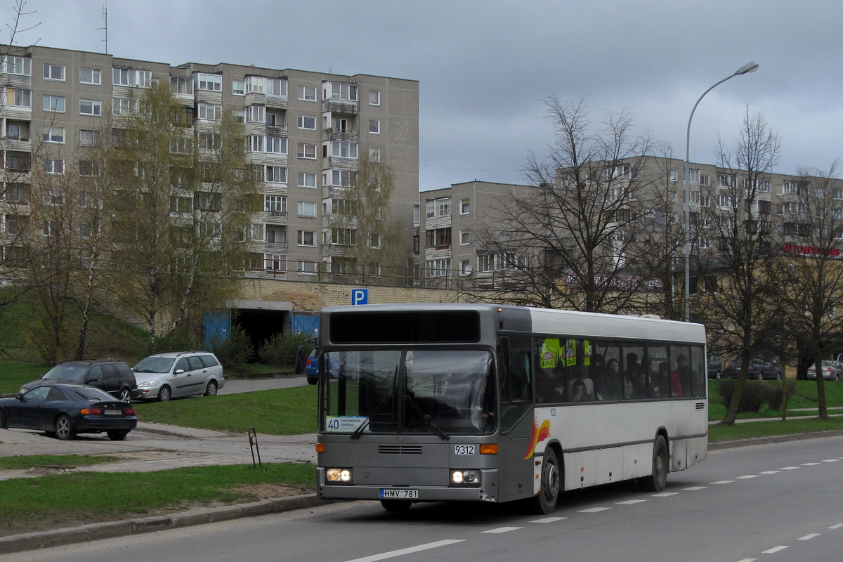 Литва, Mercedes-Benz O405N № 9312