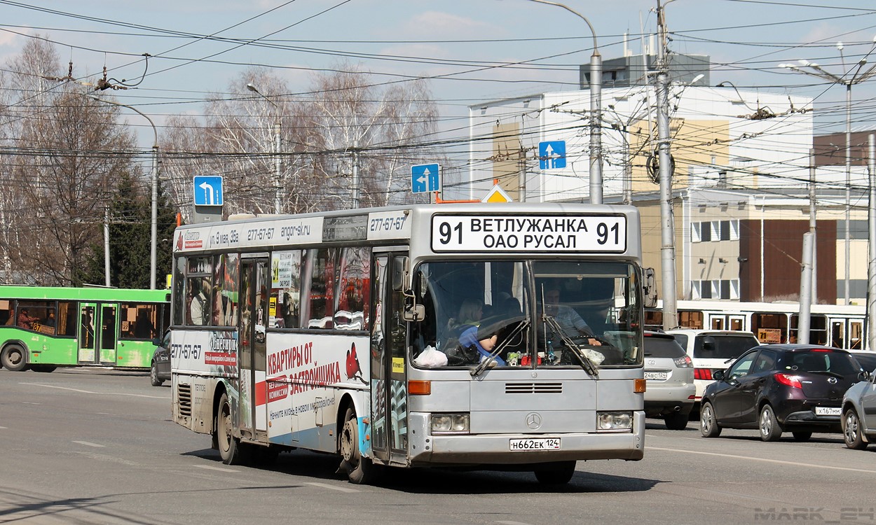 Красноярский край, Mercedes-Benz O405 № Н 662 ЕК 124