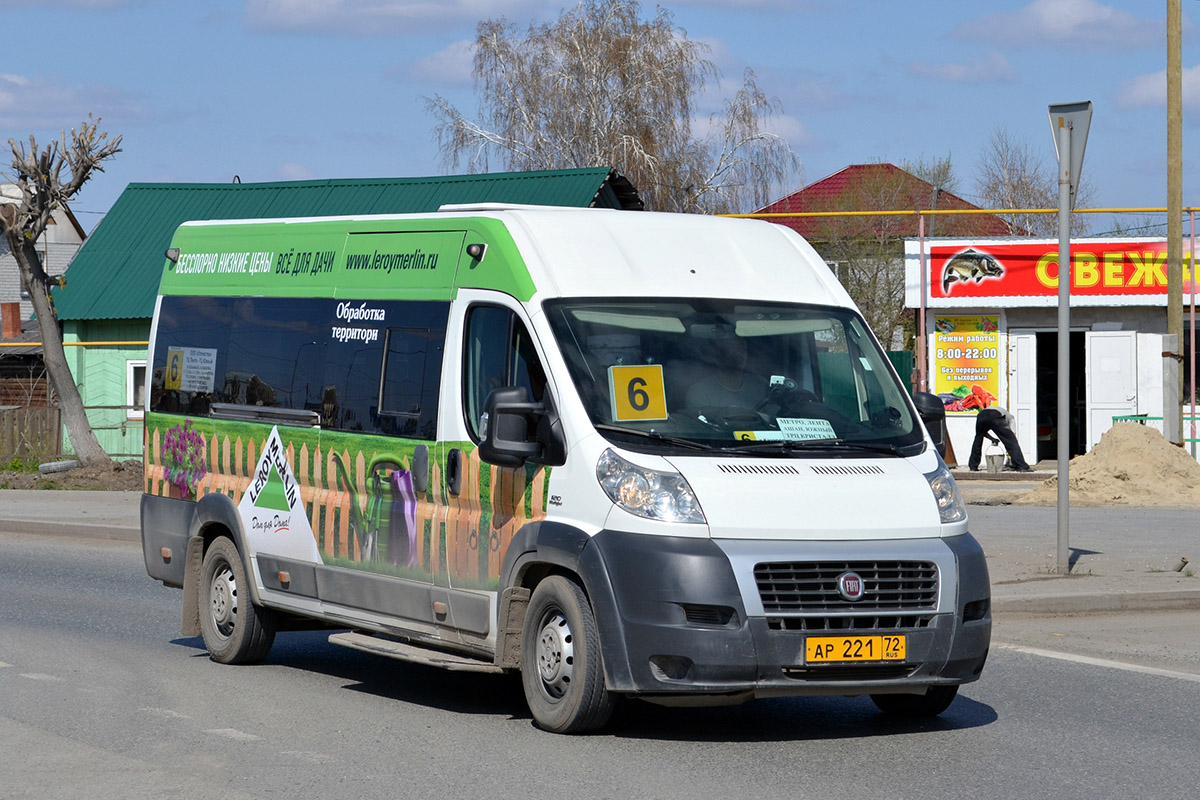 Тюменская область, Нижегородец-FST613 (FIAT Ducato) № АР 221 72