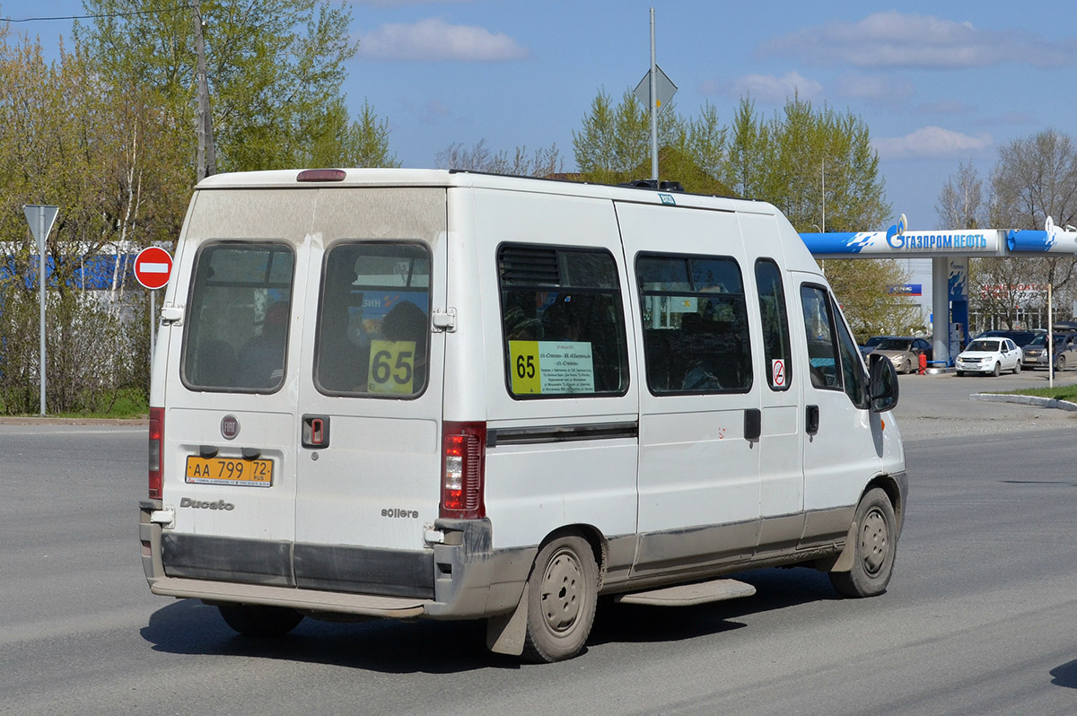 Тюменская область, FIAT Ducato 244 CSMMC, -RT № АА 799 72