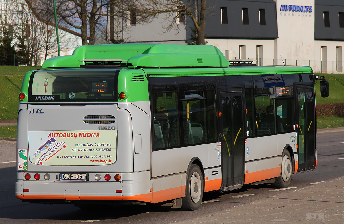 Литва, Irisbus Citelis 12M CNG № 51