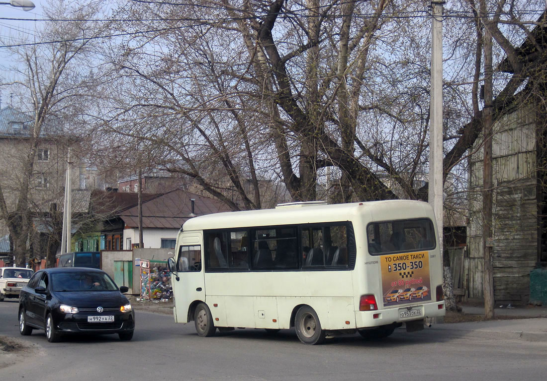 Алтайский край, Hyundai County SWB C08 (РЗГА) № О 953 ОХ 22