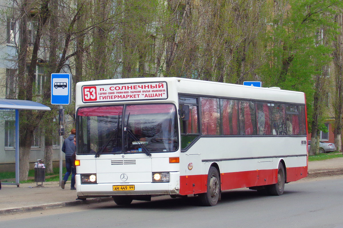 Саратовская область, Mercedes-Benz O405 № АМ 449 64