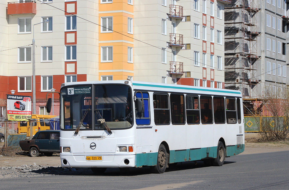 Архангельская область, ЛиАЗ-5256.25 № АЕ 320 29