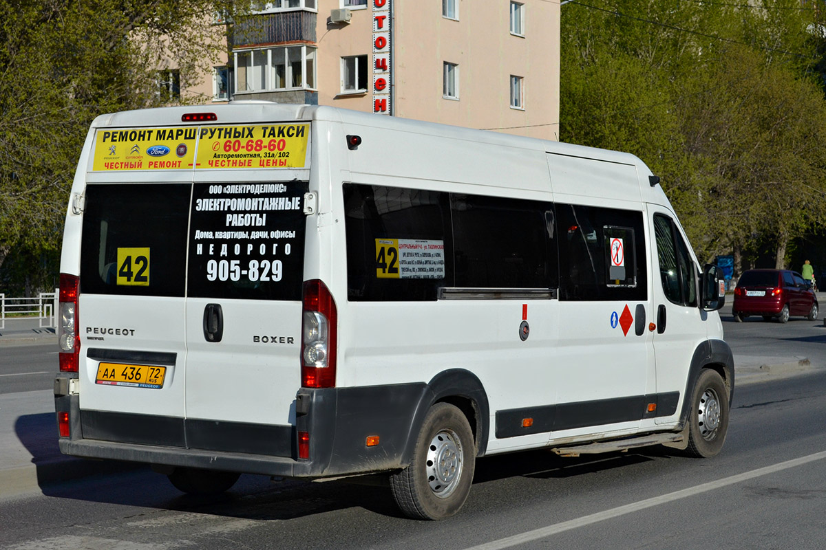 Тюменская область, Нижегородец-2227SK (Peugeot Boxer) № АА 436 72