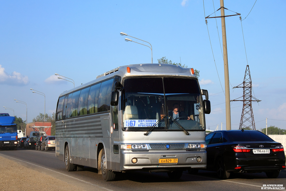 Краснодарский край, Kia Granbird SD II № ЕА 829 23 — Фото — Автобусный  транспорт