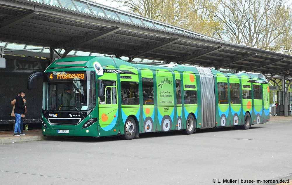 Шлезвиг-Гольштейн, Volvo 7900A Hybrid № 11