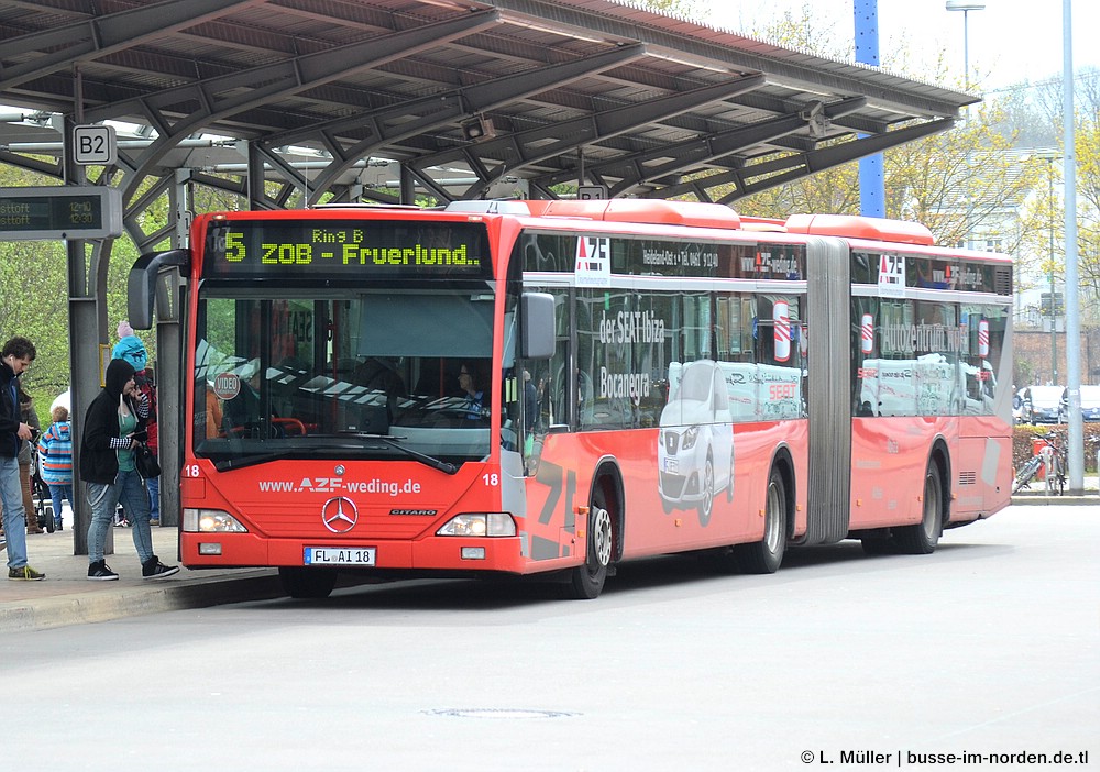 Шлезвиг-Гольштейн, Mercedes-Benz O530G Citaro G № 18