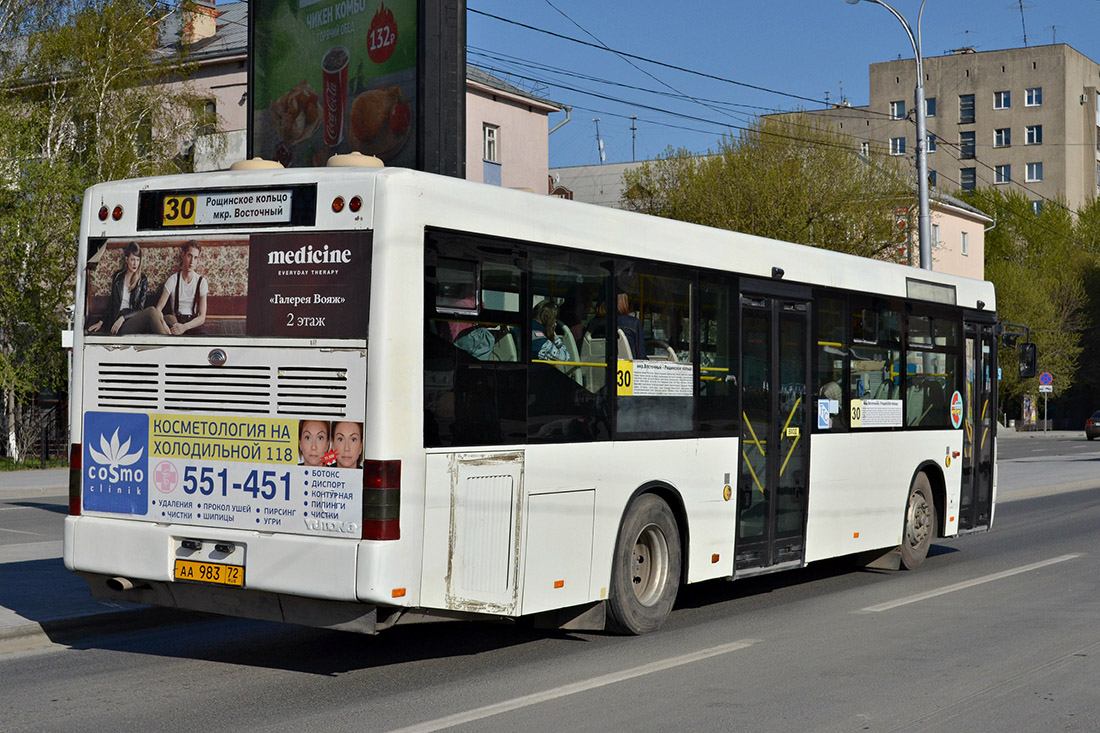 Тюменская область, Yutong ZK6118HGA № АА 983 72