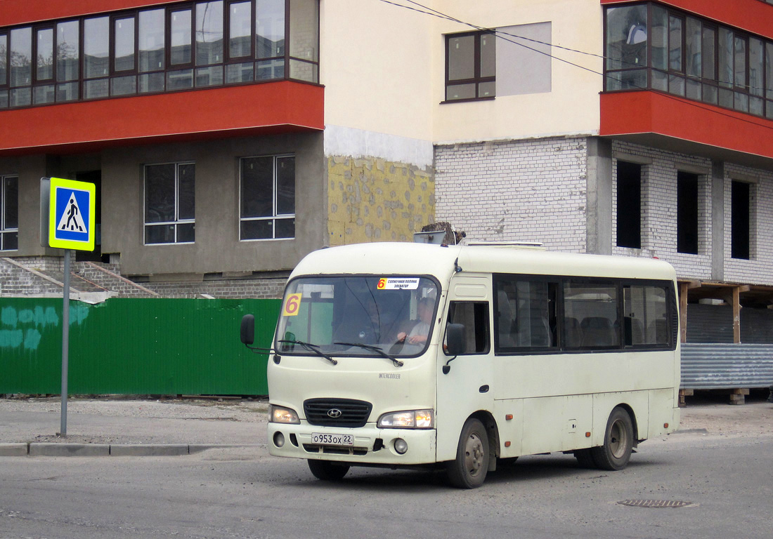 Алтайский край, Hyundai County SWB C08 (РЗГА) № О 953 ОХ 22