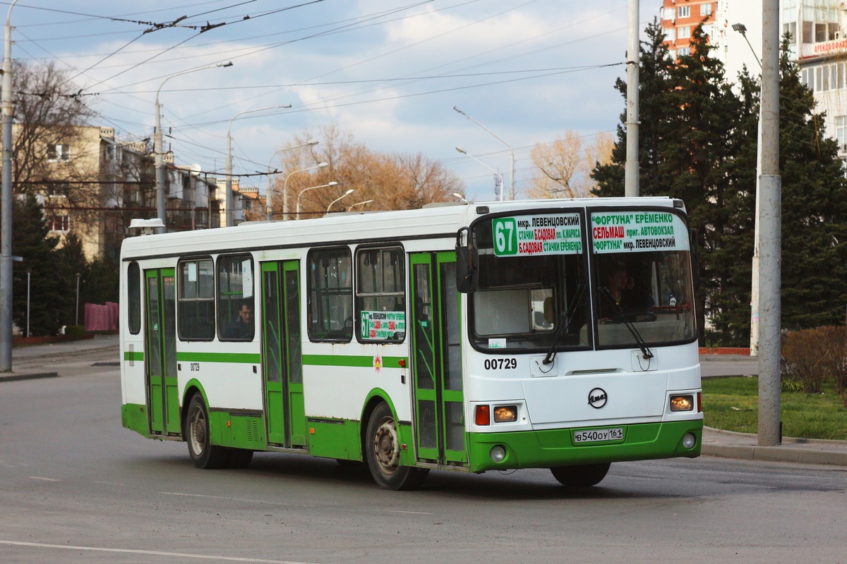 Ростовская область, ЛиАЗ-5256.45 № 00729