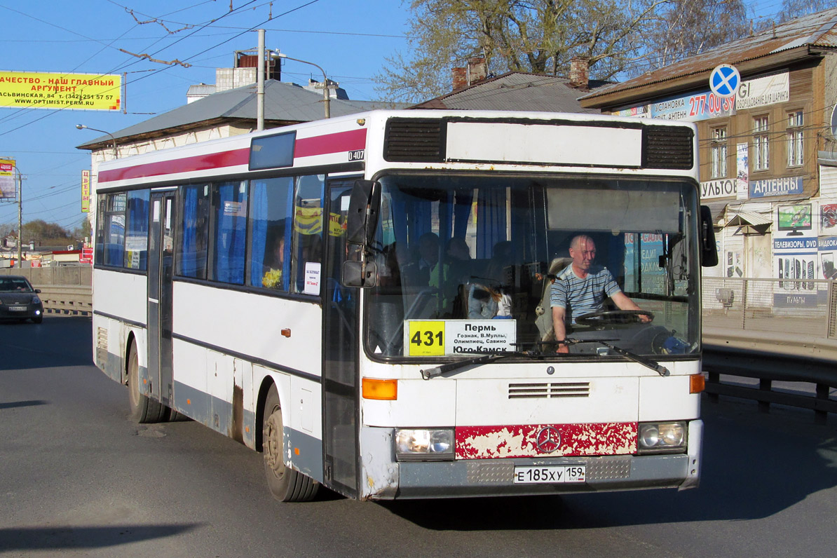 Пермский край, Mercedes-Benz O407 № Е 185 ХУ 159