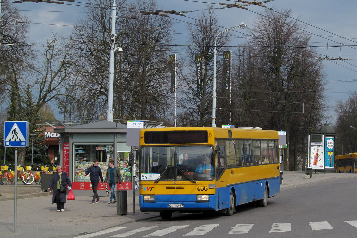 Литва, Mercedes-Benz O405 № 455