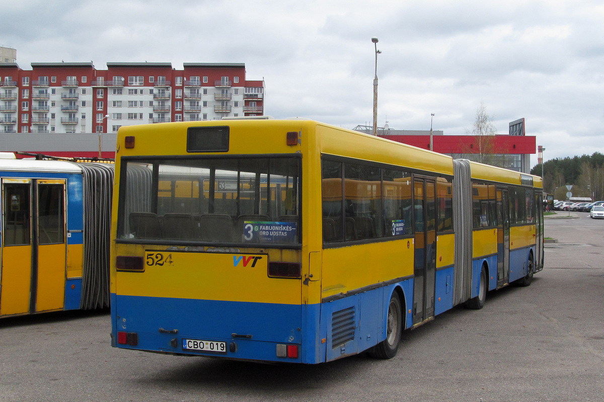 Литва, Mercedes-Benz O405G № 524