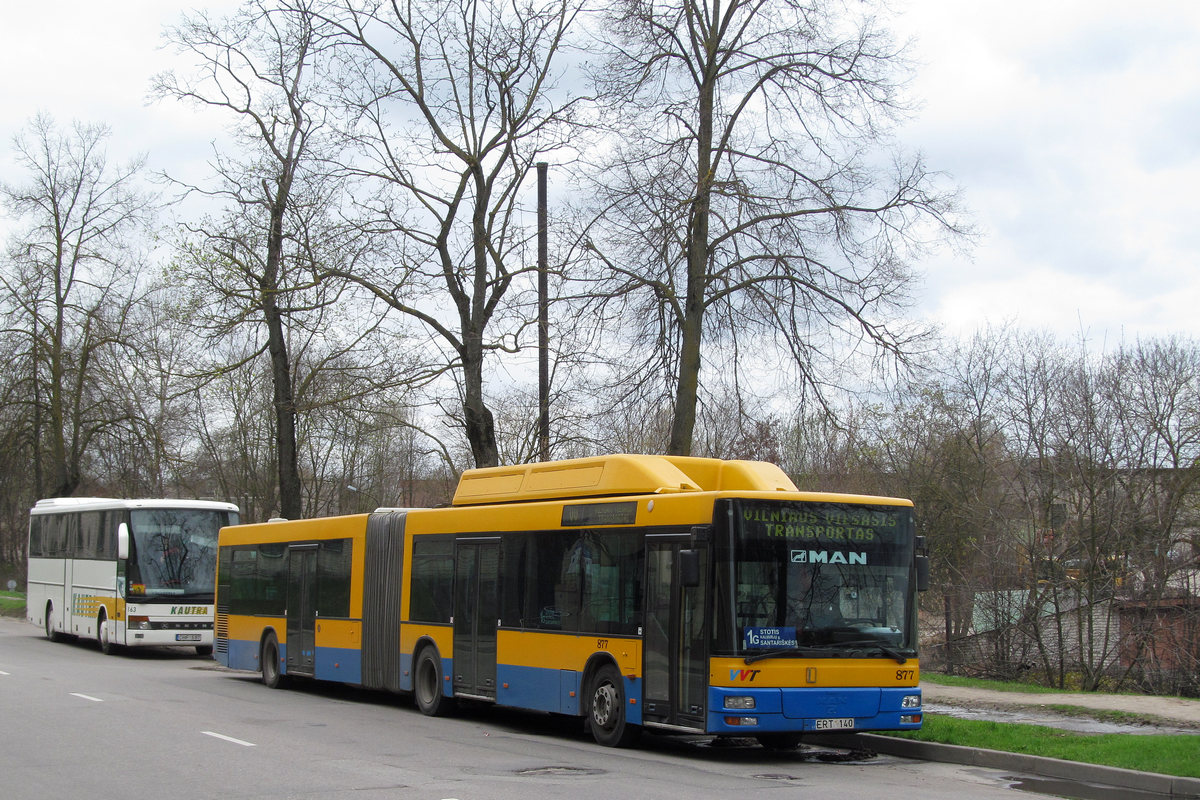 Lietuva, MAN A23 NG313 CNG № 877