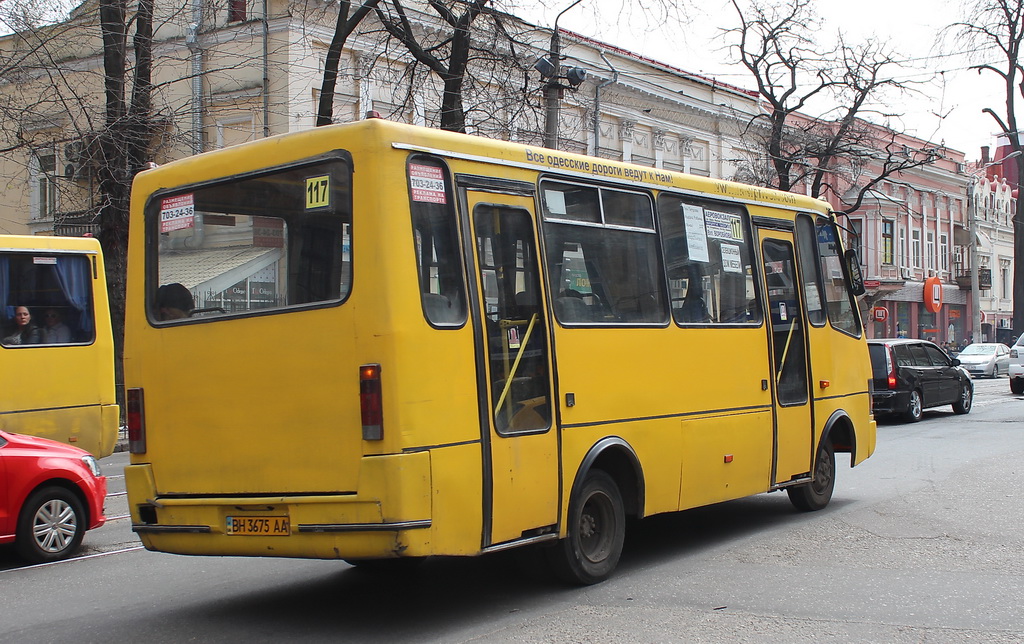 Одесская область, БАЗ-А079.14 "Подснежник" № BH 3675 AA