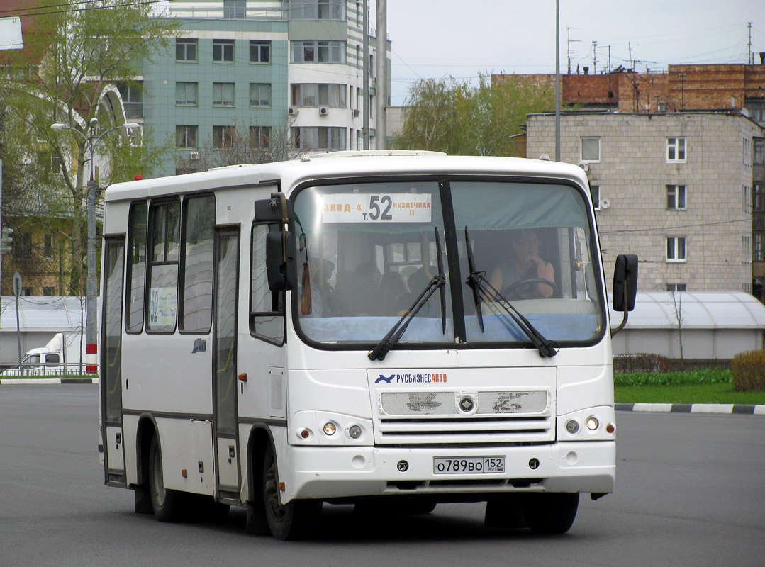 Нижегородская область, ПАЗ-320302-08 № О 789 ВО 152