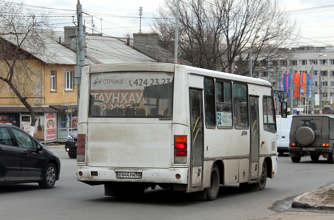 Нижегородская область, ПАЗ-320302-08 № Х 444 РМ 52