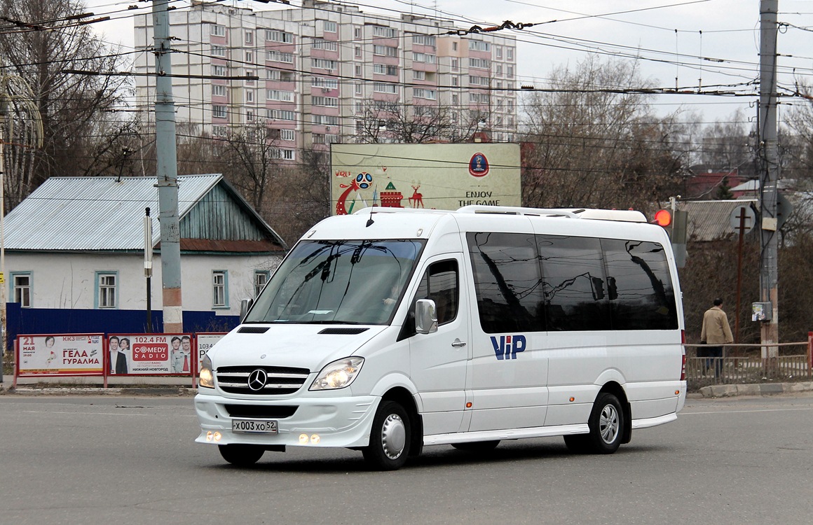 Нижегородская область, Mercedes-Benz Sprinter W906 515CDI № Х 003 ХО 52