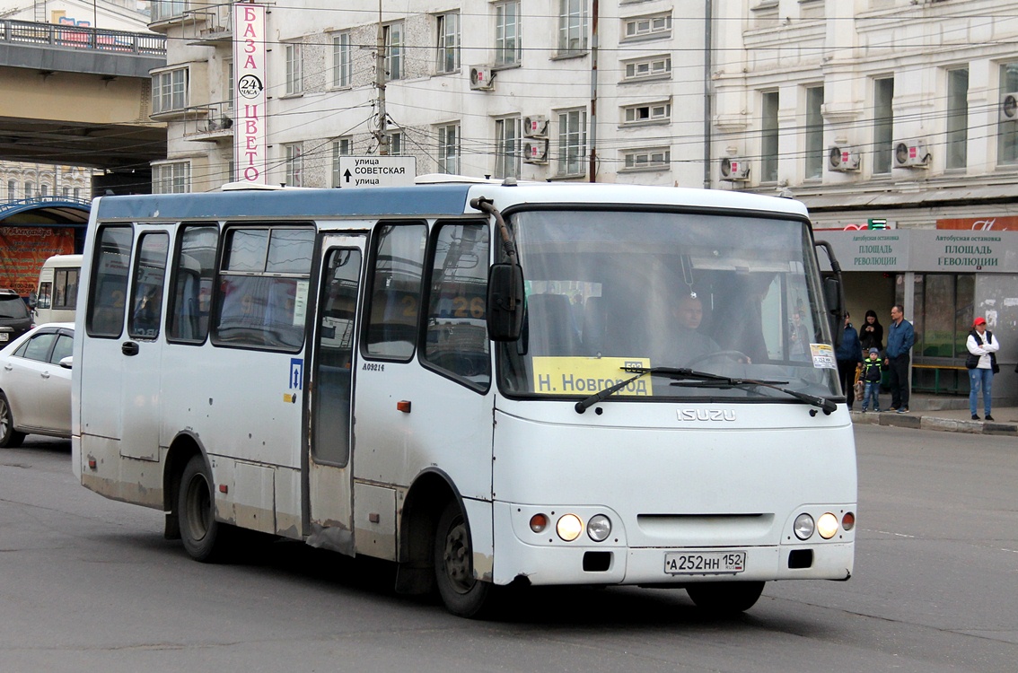 Нижегородская область, ЧА A09214 № А 252 НН 152