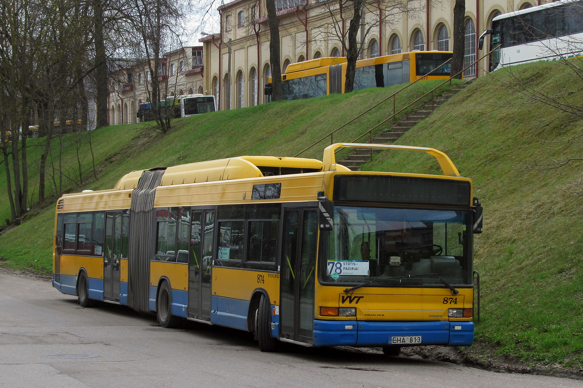 Литва, Heuliez GX417 GNV № 874