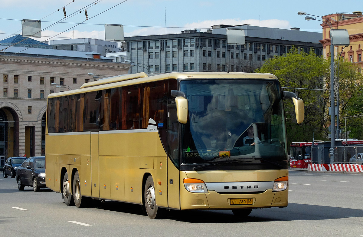 Владимирская область, Setra S417GT-HD № ВТ 734 33