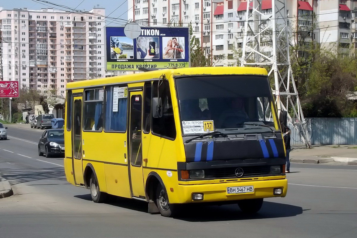 Одесская область, БАЗ-А079.14 "Подснежник" № BH 3467 HB